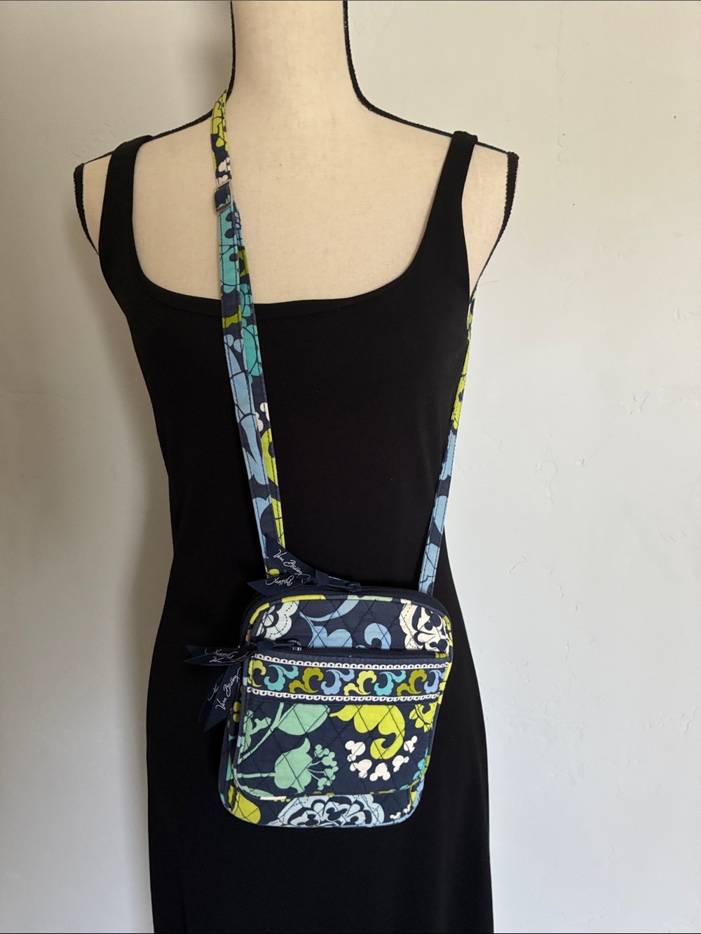 Vera Bradley & Disney Quilted Crossbody Bag, Like New!